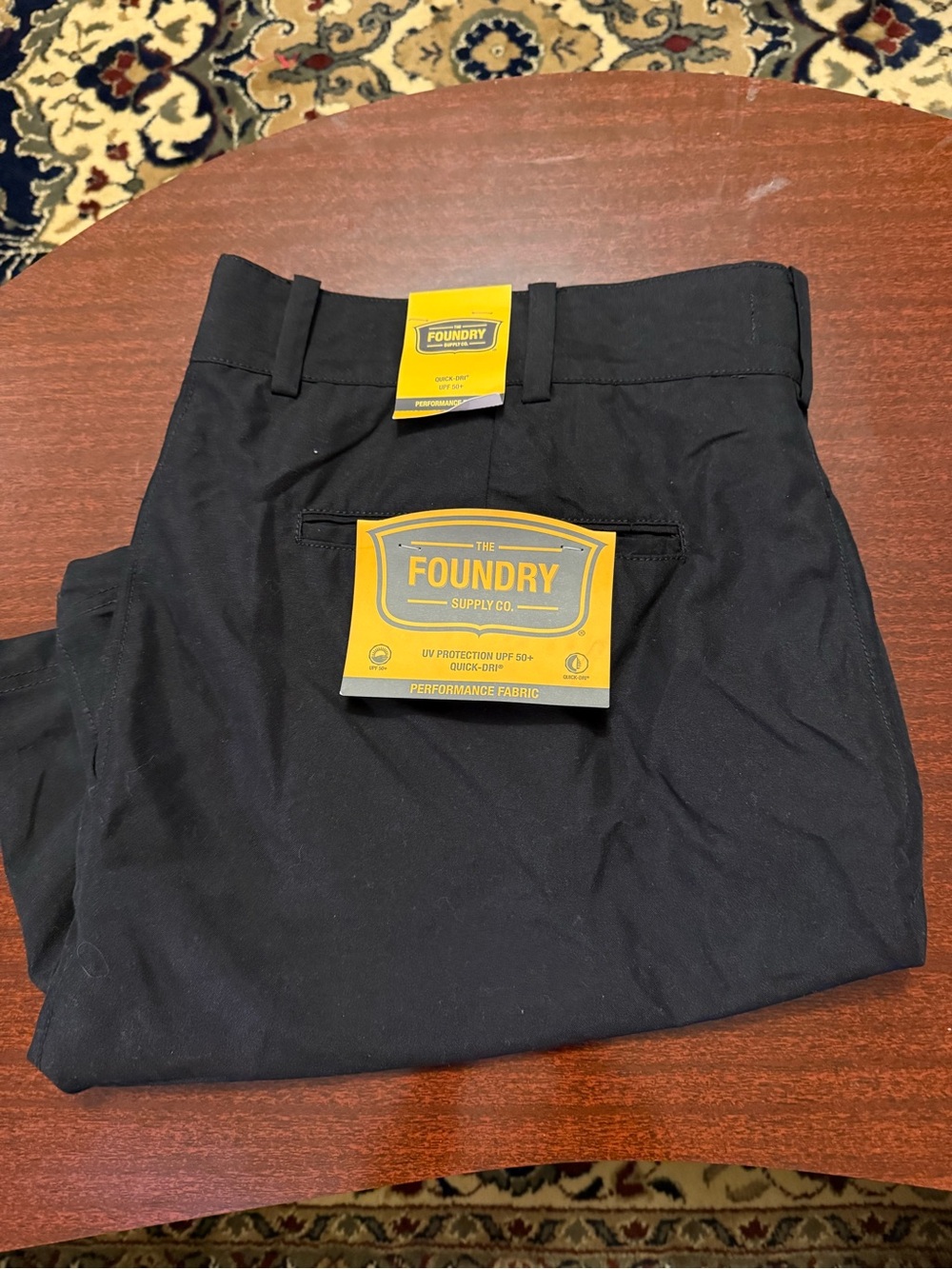 The Foundry Black Performance Pants - The Foundry Supply Co. SPF50 Quick dry